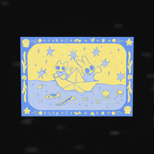 POSTCARD - 'Le monde en nous'